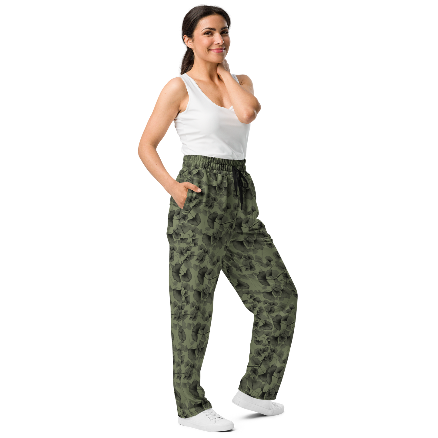 Ginkgo Bilboa - Recycled! Wide-leg joggers